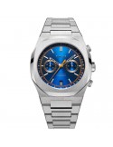 D1 Milano Men's Watch - Chronograph Royal Blue 41,5mm Blue - 0