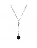 Boccadamo Necklace Black Swarovski Crystals for Woman - 0