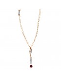 Boccadamo Necklace Woman's Red Swarovski Crystals - 0