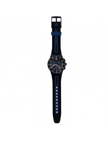 Orologio Swatch - Kaicco Cronografo 42mm Blu Nero - SUSB406 2