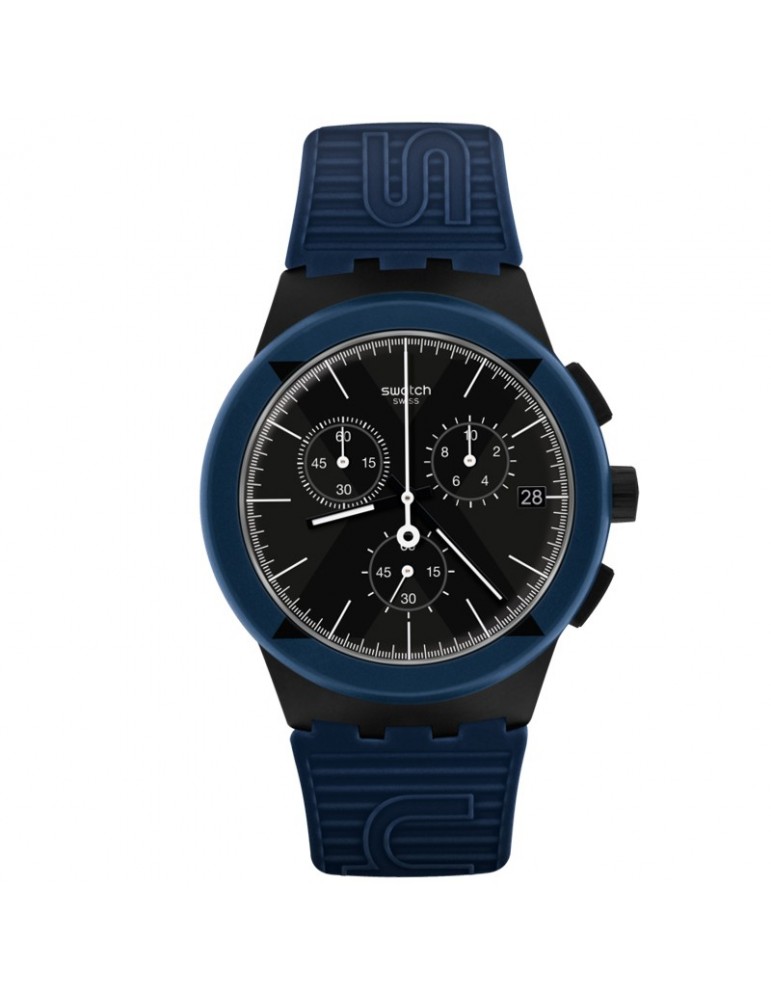 Orologio Swatch - X-District Blue Cronografo 42mm Blu - SUSB418