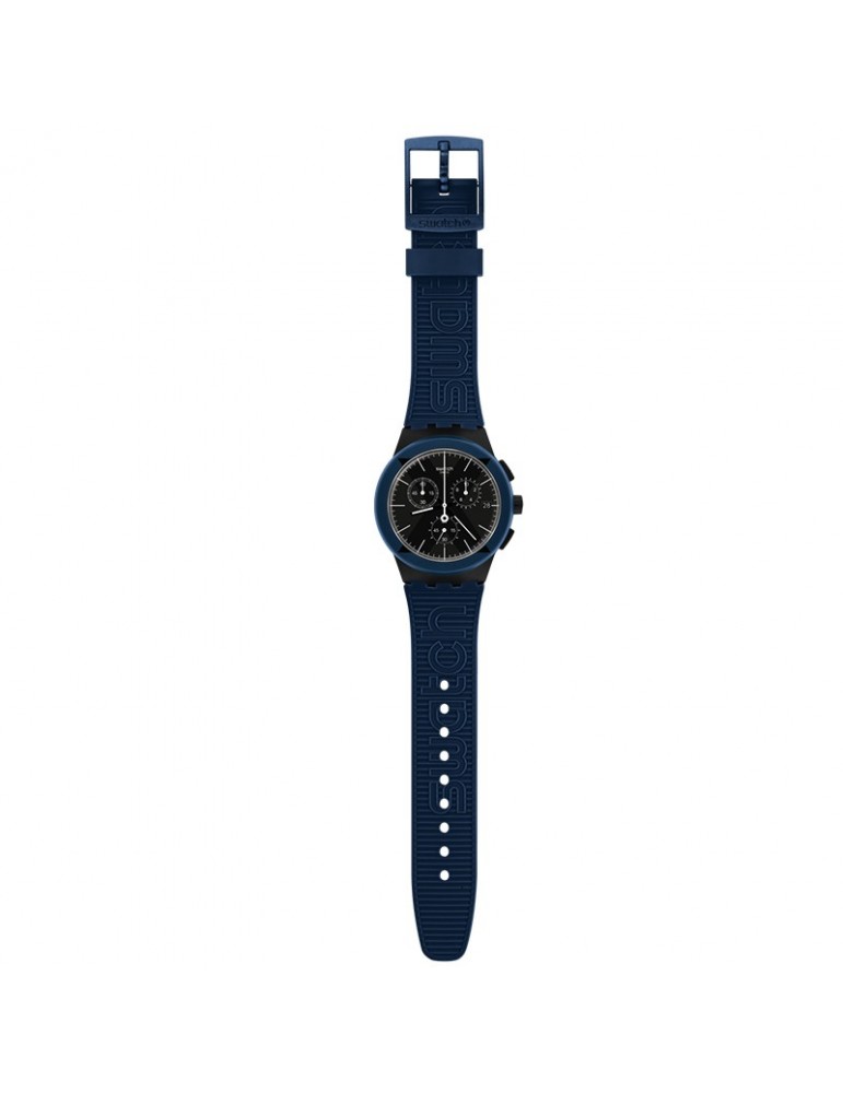 Orologio Swatch - X-District Blue Cronografo 42mm Blu - SUSB418
