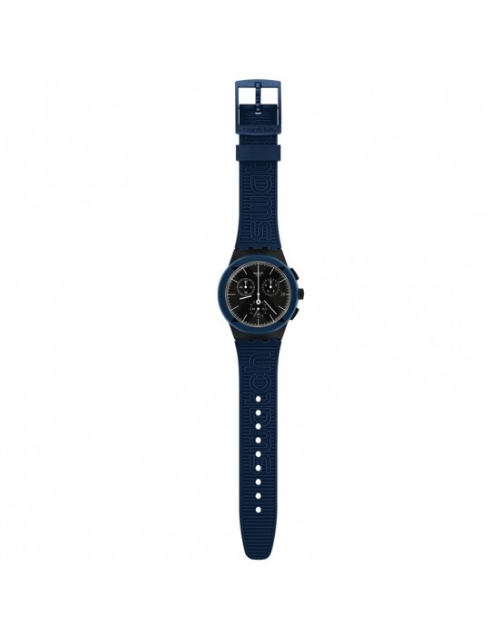 Orologio Swatch - X-District Blue Cronografo 42mm Blu - SUSB418