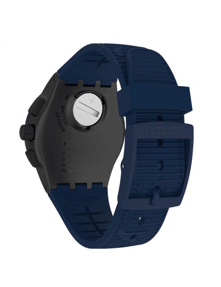 Orologio Swatch - X-District Blue Cronografo 42mm Blu - SUSB418