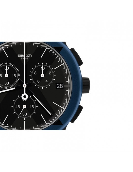 Orologio Swatch - X-District Blue Cronografo 42mm Blu - SUSB418