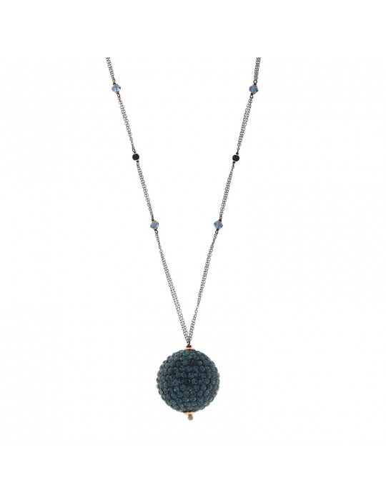 Boccadamo Long Necklace with Woman's Ball - 0