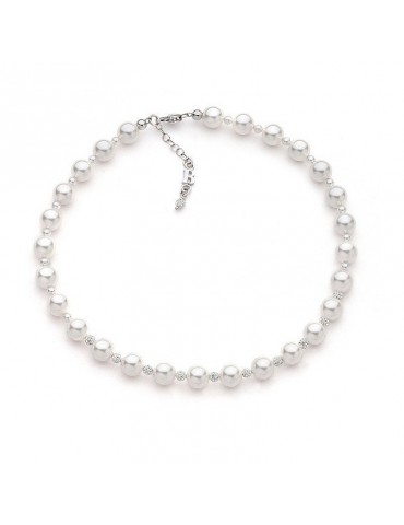 Boccadamo necklace with Swarovski pearls for Woman - 0