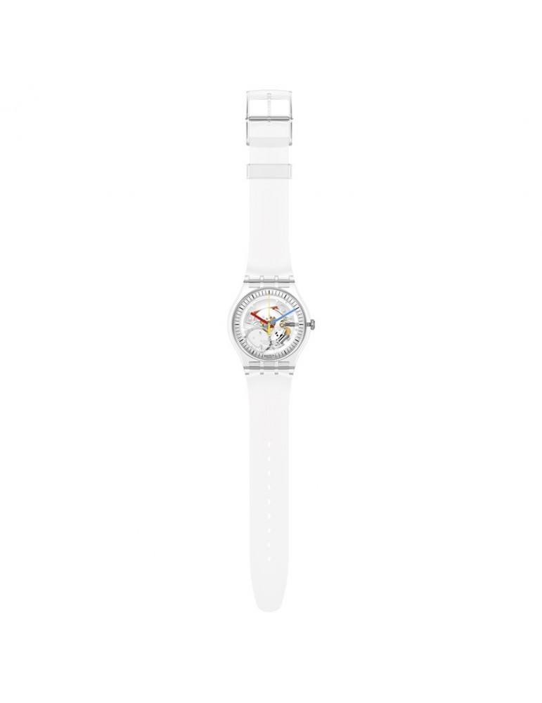 Swatch Watch Swatch Clear Transparent 41mm SO29K100-S06