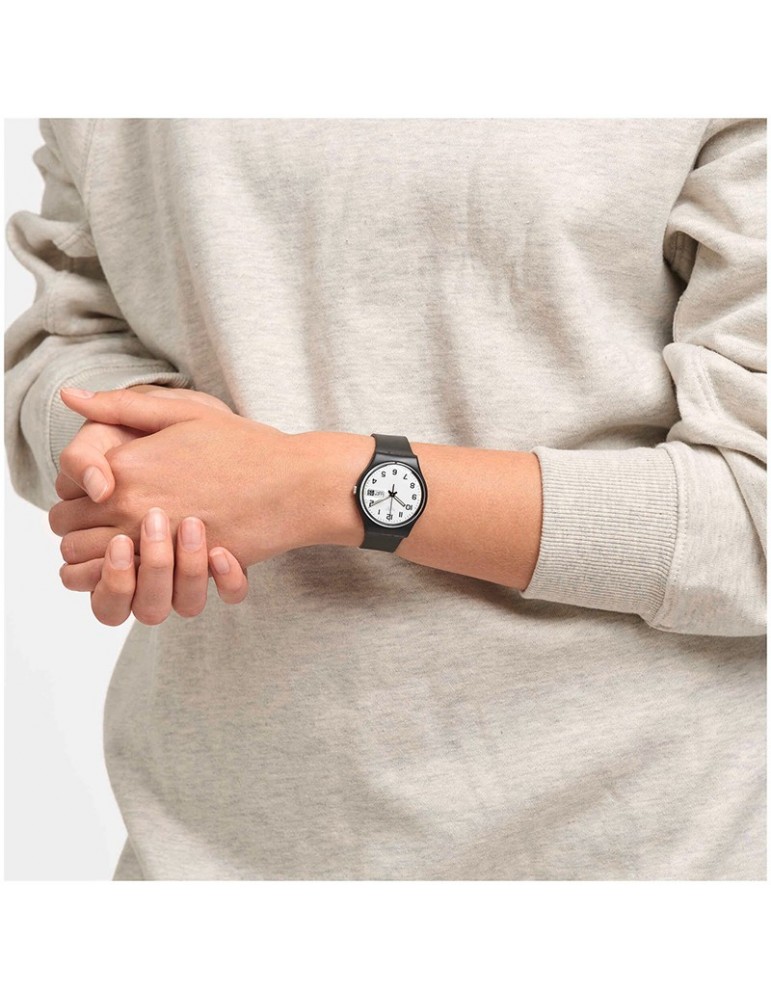Orologio Swatch - Once Again - 34mm Nero Bianco - GB743-S26