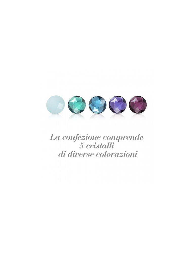Collana Boccadamo Donna - con Stella e Cristallo Blu - 0