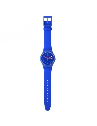 Swatch Watch - Cobalt Disco - Blue - 41mm - Pink Hands - SO29N705 2