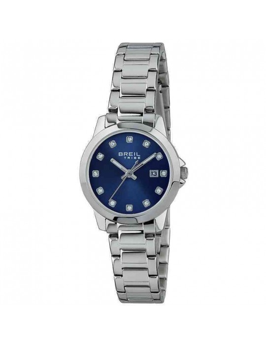Breil Tribe Watch - Classic Elegance - Silver - 28mm - Blue - EW0409