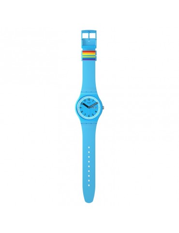 Orologio Swatch - Pride - Proudly Blue -  - Azzurro - 41mm - SO29S702 2