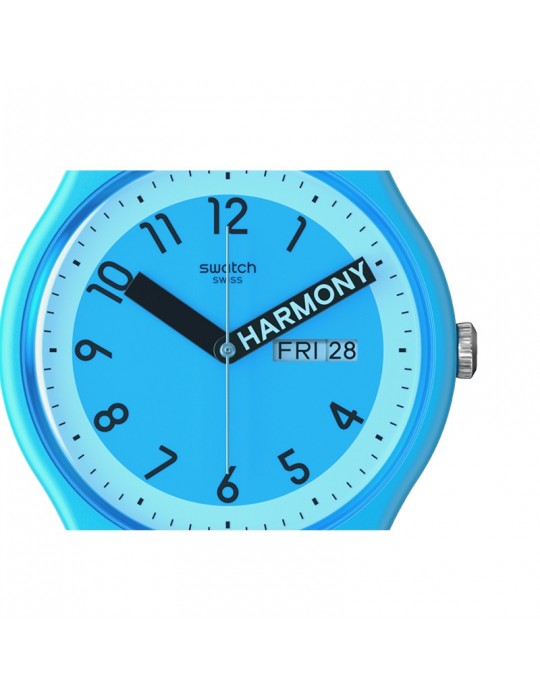 Swatch Watch - Pride - Proudly Blue - - Azure - 41mm - SO29S702