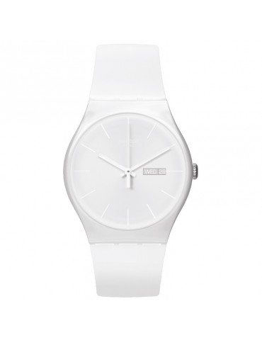 Orologio Swatch - New Gent - White Rebel - 41mm - Bianco -SO29W704-S14