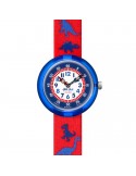 Flik Flak Watch - Dinosauritos - Red - 32mm - Dinosaurs -FBNP117