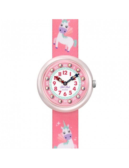 Orologio Flik Flak - Magical Dream - Rosa - 32mm - Unicorni - FBNP121