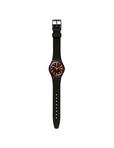 Orologio Swatch - Classic - Sir Red - Nero - 34mm - Rosso - SO28B704 2
