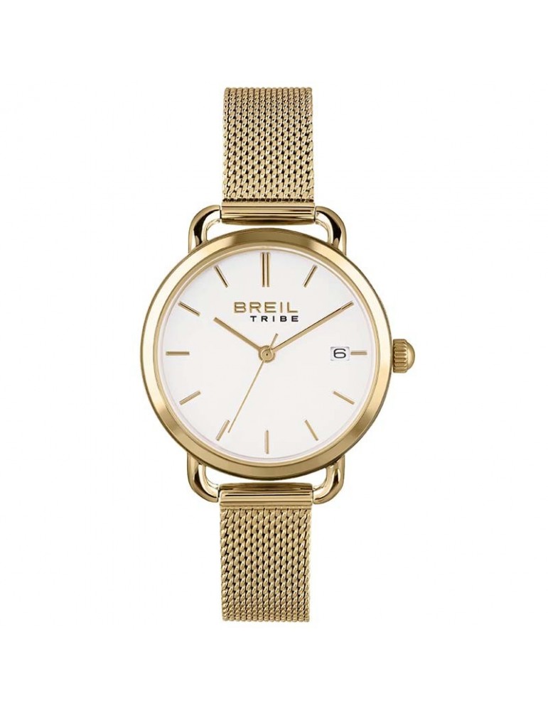 Breil Tribe Watch - Eliza - Only Time - Gold - 32mm - White-EW0502