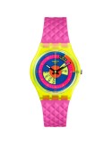 Orologio Swatch - Shades of Neon - Tempo e Data-Rosa-34mm-Blu-SO28J700