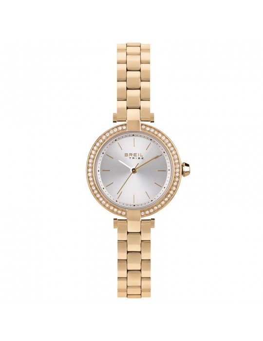 Orologio Breil Tribe - Sybille - Gold - 28mm -Cristalli Bianchi-EW0530