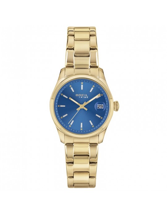 Breil Tribe Watch - Classic Elegance - Gold - 32mm - Blue - EW0599