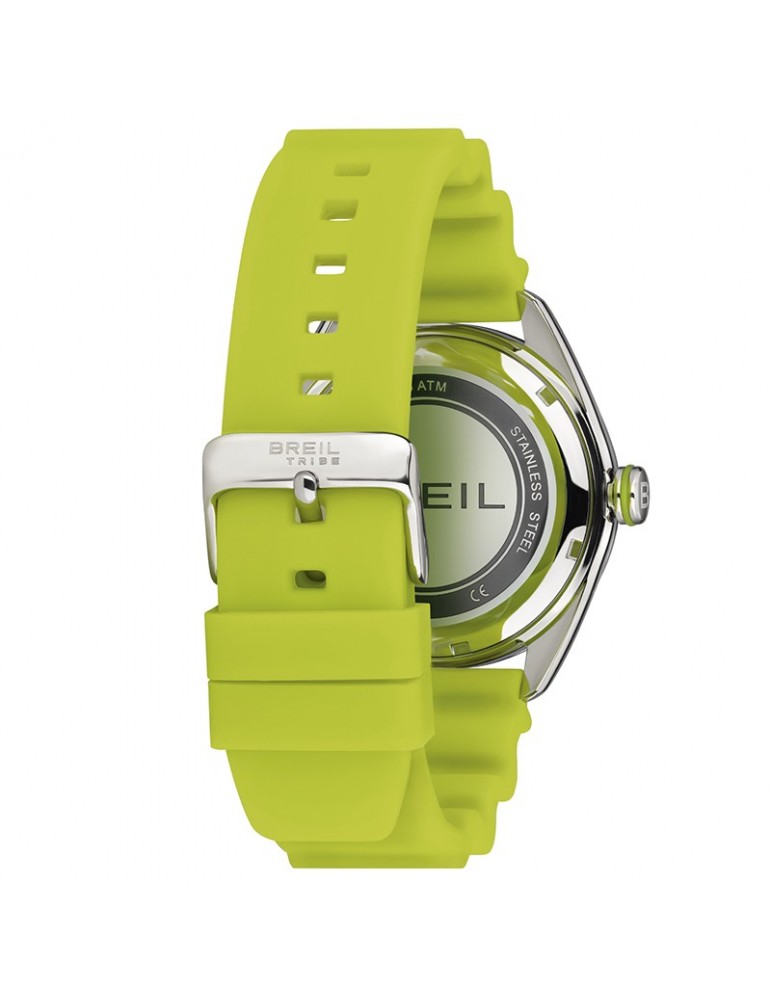 Orologio Breil Tribe - Score - Solo Tempo - Verde - 43mm - Nero-EW0637