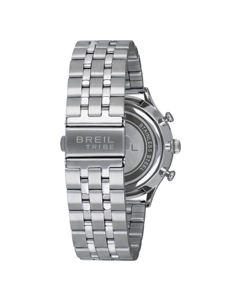 Breil Tribe Watch - Classy - Chronograph - Silver - 42mm - Blue-EW0642