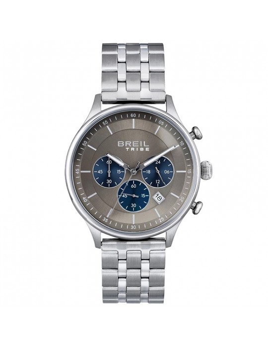 Orologio Breil Tribe - Classy - Cronografo - Silver-42mm-Grigio-EW0643