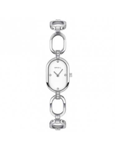 Orologio Breil - Shake Shake-Silver-25mm-Maglie Ovali-Cristalli-TW1975
