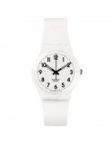 Swatch Watch - New Core - Just White Soft -34mm-White-SO28W107-S14