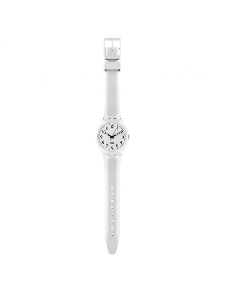 Orologio Swatch - New Core - Just White Soft -34mm-Bianco-SO28W107-S14