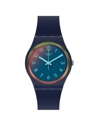 Swatch Watch - Monthly Drops - LA Night Blue - 34mm - Blue -SO28N110