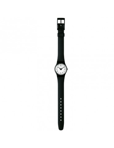 Swatch Watch - Something New Only Time 25mm Black White - LB153 2