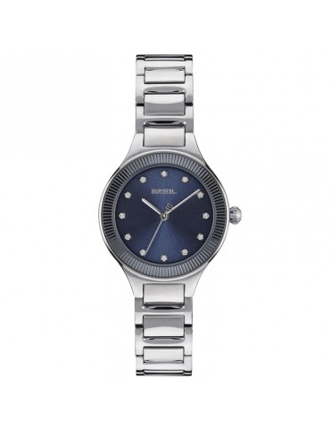 Orologio Breil - Sheer - Solo Tempo - Silver-32mm-Blu-Cristalli-TW1995