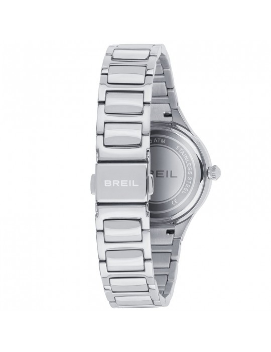 Breil Watch - Sheer - Only Time - Silver-32mm-Blue-Crystals-TW1995