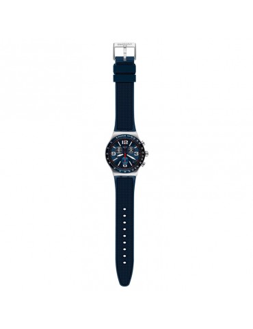 Swatch Watch - Irony - Blue Grid - Chronograph - Blue - 43mm - YVS454 2