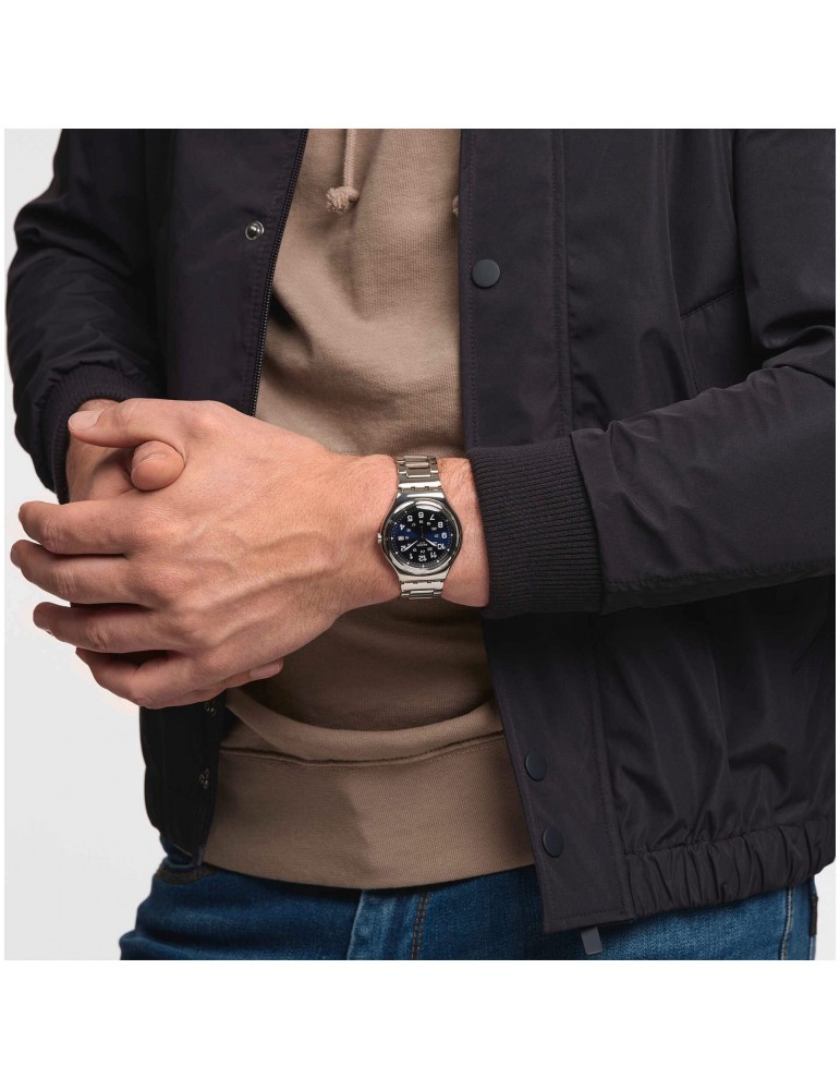 Orologio Swatch - Core - Blue Boat - Silver - 41mm - Blu - YWS420GC