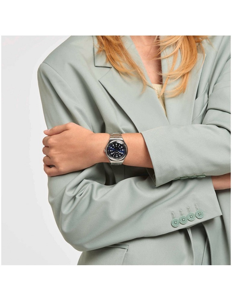 Orologio Swatch - Core - Blue Boat - Silver - 41mm - Blu - YWS420GC
