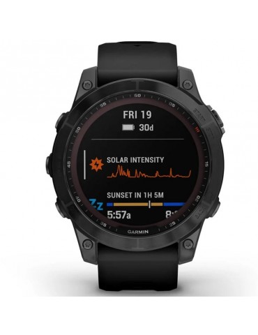 Garmin Men's Smartwatch Watch - Fēnix® 7X - Sapphire Solar Edition 51mm Black - 0 2