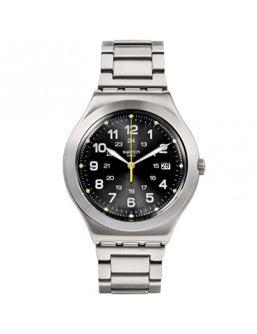 Orologio Swatch - Core - Happy Joe Lime - Silver - 41mm -Nero-YWS439GC