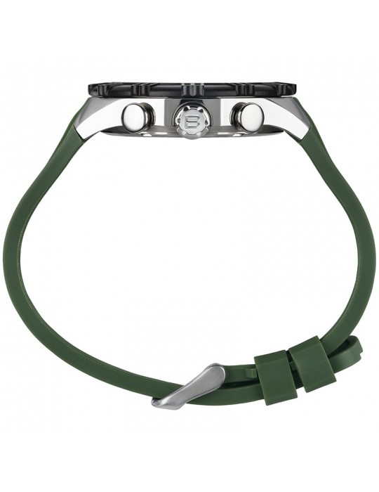 Breil Men's Watch - B Rise - Chronograph - Green - 44mm - TW2003