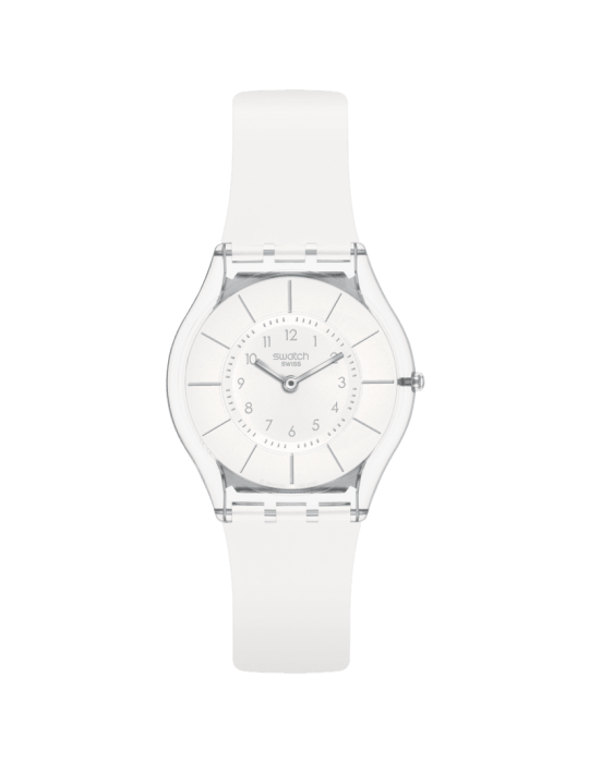 Swatch Watch - Lifestyle -White Classiness-White-34mm-SS08K102-S14