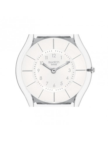 Orologio Swatch - Lifestyle -White Classiness-Bianco-34mm-SS08K102-S14 2