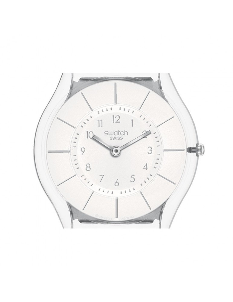 Swatch Watch - Lifestyle -White Classiness-White-34mm-SS08K102-S14
