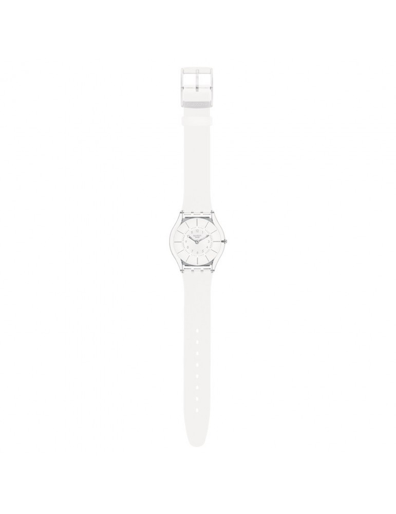 Swatch Watch - Lifestyle -White Classiness-White-34mm-SS08K102-S14