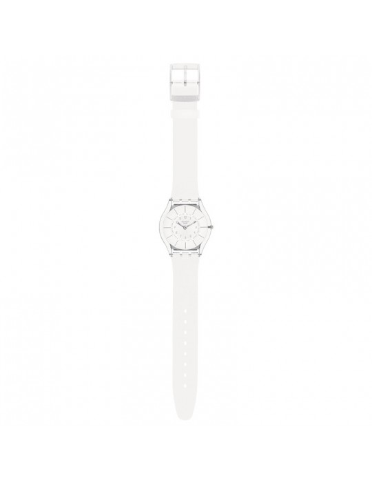 Swatch Watch - Lifestyle -White Classiness-White-34mm-SS08K102-S14