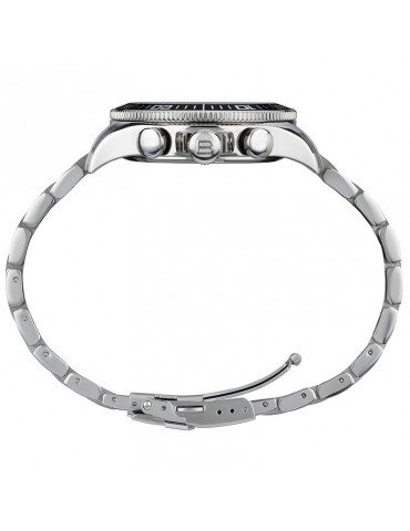 Breil Men's Watch - Manta 1970 - Solar - Silver-44mm-Black-TW2009 2