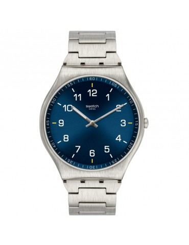 Swatch Watch - Skin Irony - Suit Blue - Silver - 42mm-Blue-SS07S106G