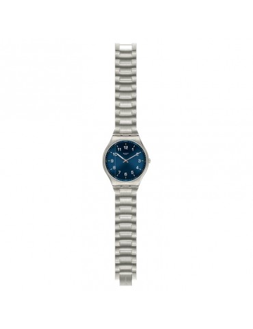 Swatch Watch - Skin Irony - Suit Blue - Silver - 42mm-Blue-SS07S106G 2